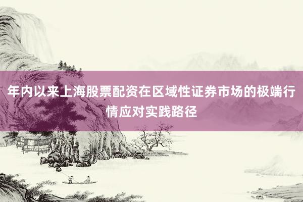 年内以来上海股票配资在区域性证券市场的极端行情应对实践路径