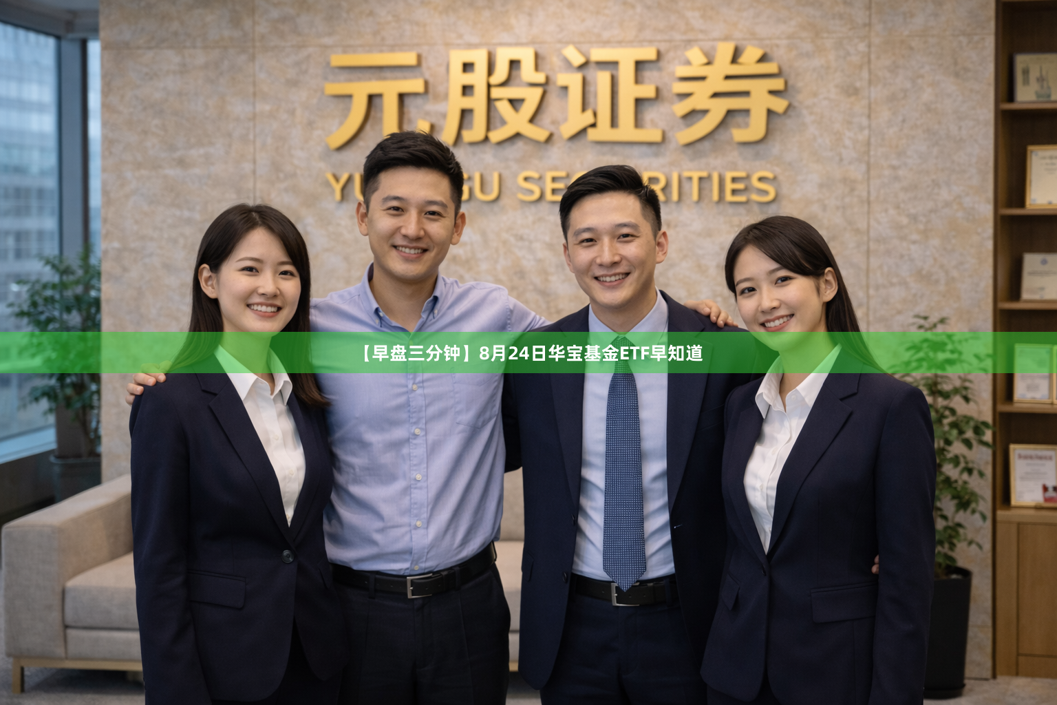 【早盘三分钟】8月24日华宝基金ETF早知道